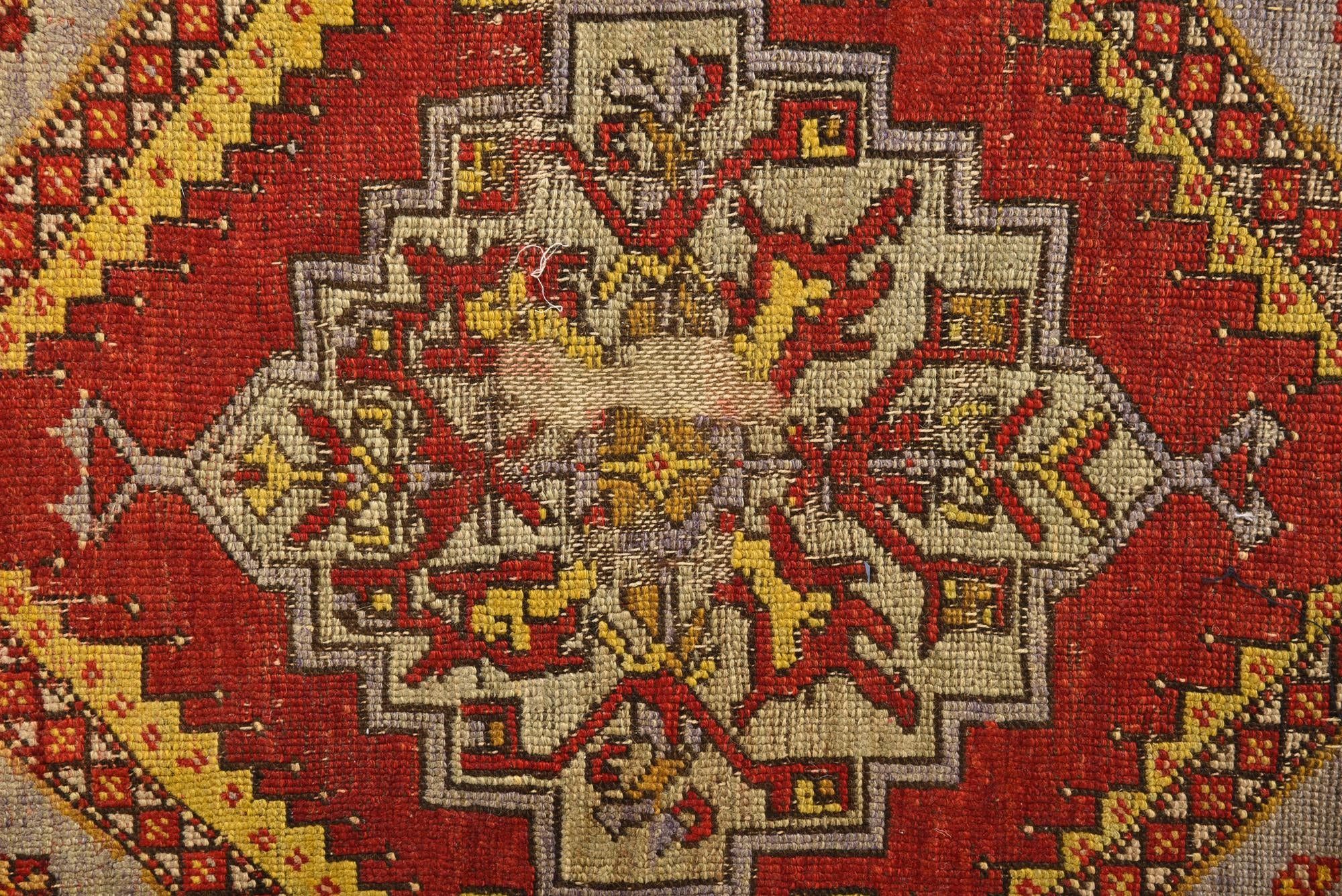 3' 8 x 4' 7 Hand Knotted Anatolian Wool Rug