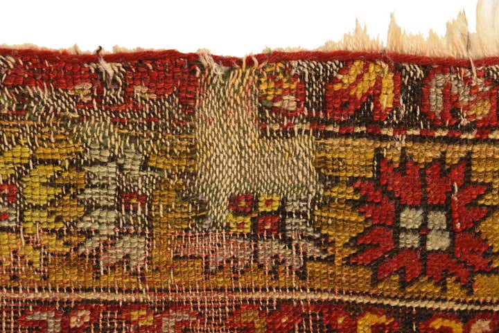 3' 8 x 4' 7 Hand Knotted Anatolian Wool Rug