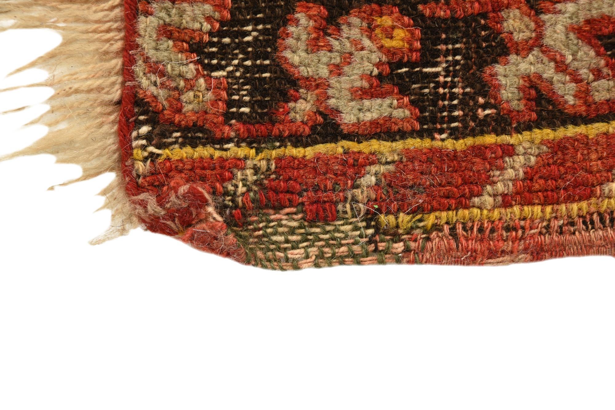 3' 8 x 4' 7 Hand Knotted Anatolian Wool Rug