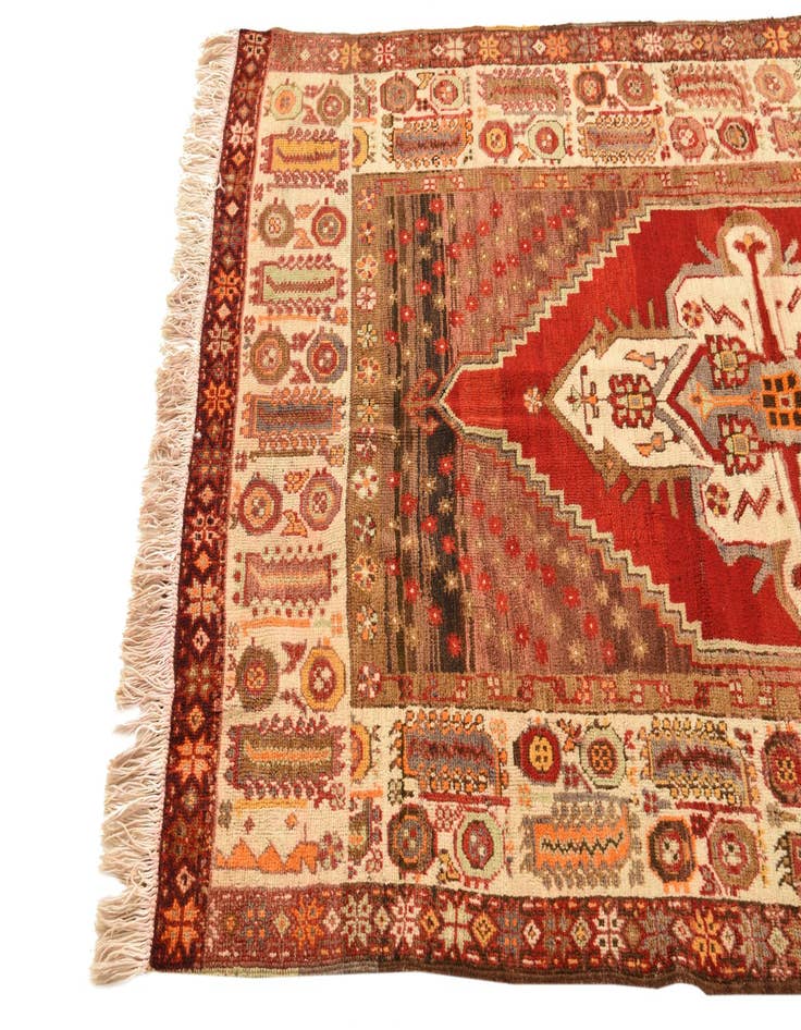 Detail image of 3' 10 x 6'  Hand Knotted Anatolian Oriental Wool Rug