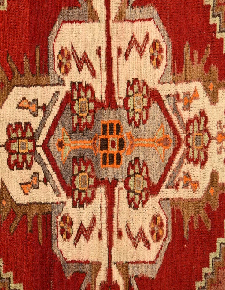 Detail image of 3' 10 x 6'  Hand Knotted Anatolian Oriental Wool Rug