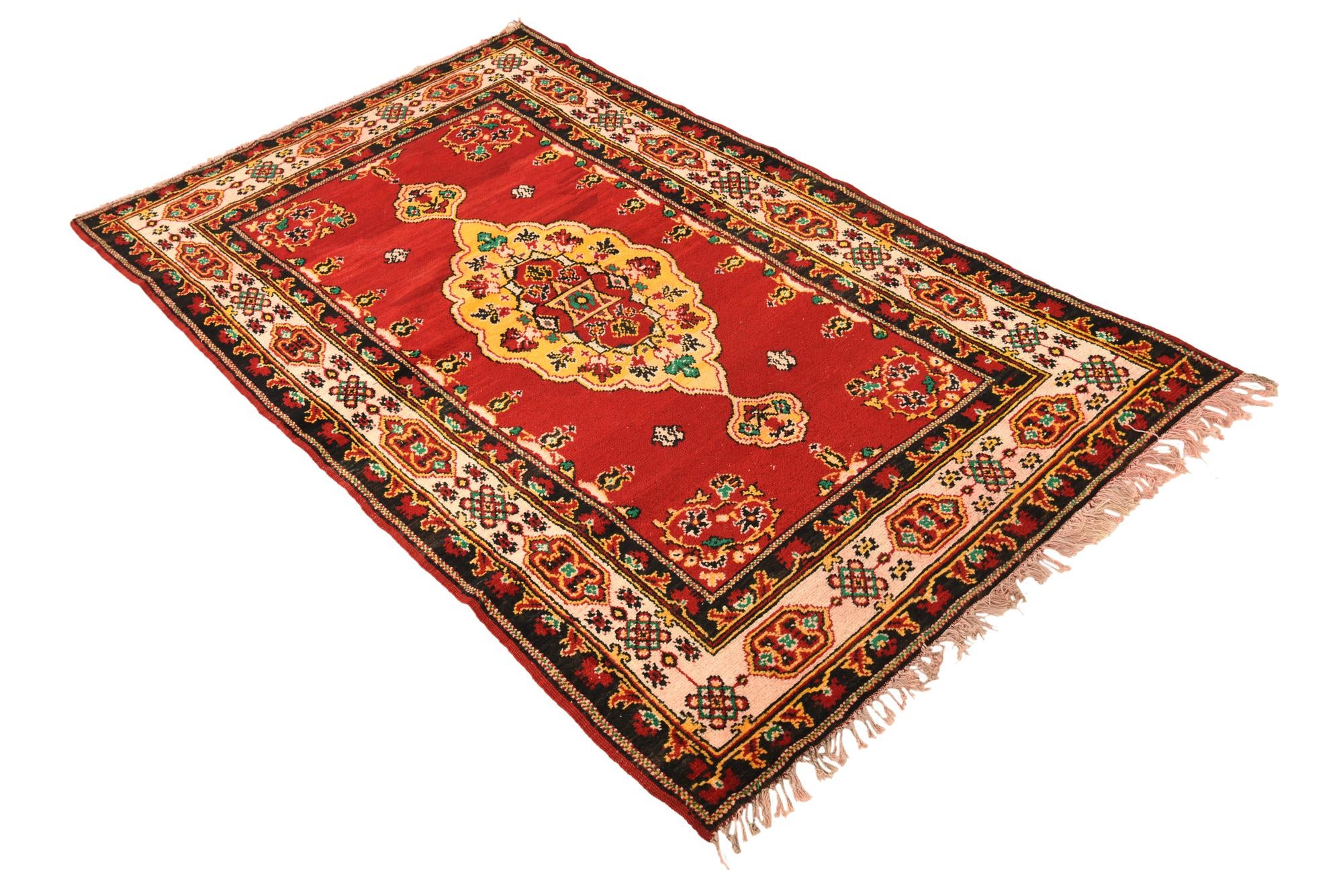 3' 5 x 6' Hand Knotted Anatolian Wool Rug