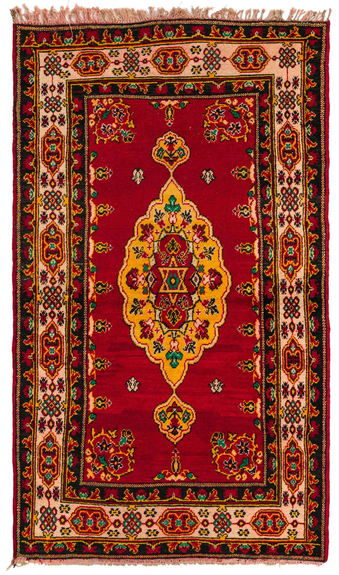 3' 5 x 6' Hand Knotted Anatolian Wool Rug