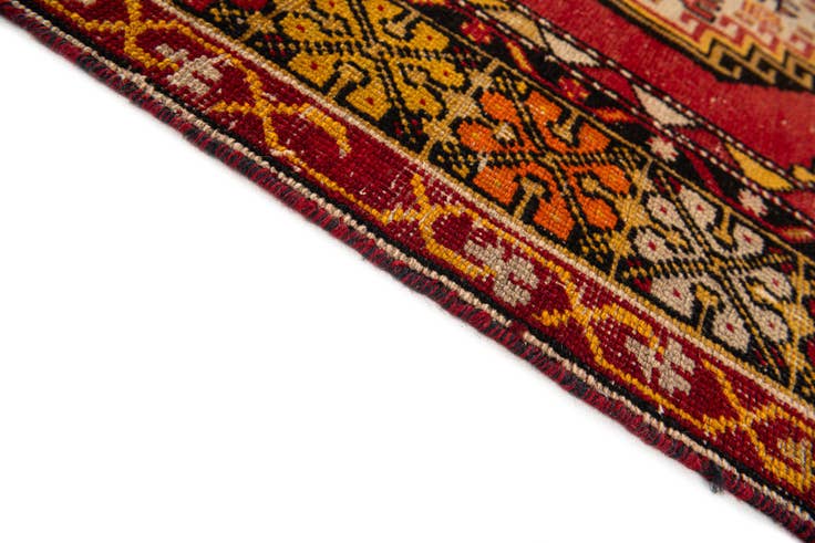 Detail image of 3' 4 x 5' 7 Hand Knotted Anatolian Wool Rug