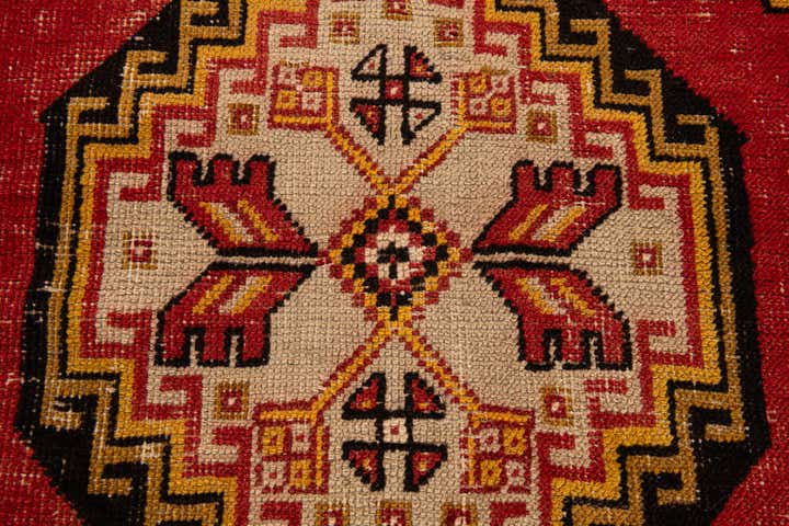 3' 4 x 5' 7 Hand Knotted Anatolian Wool Rug