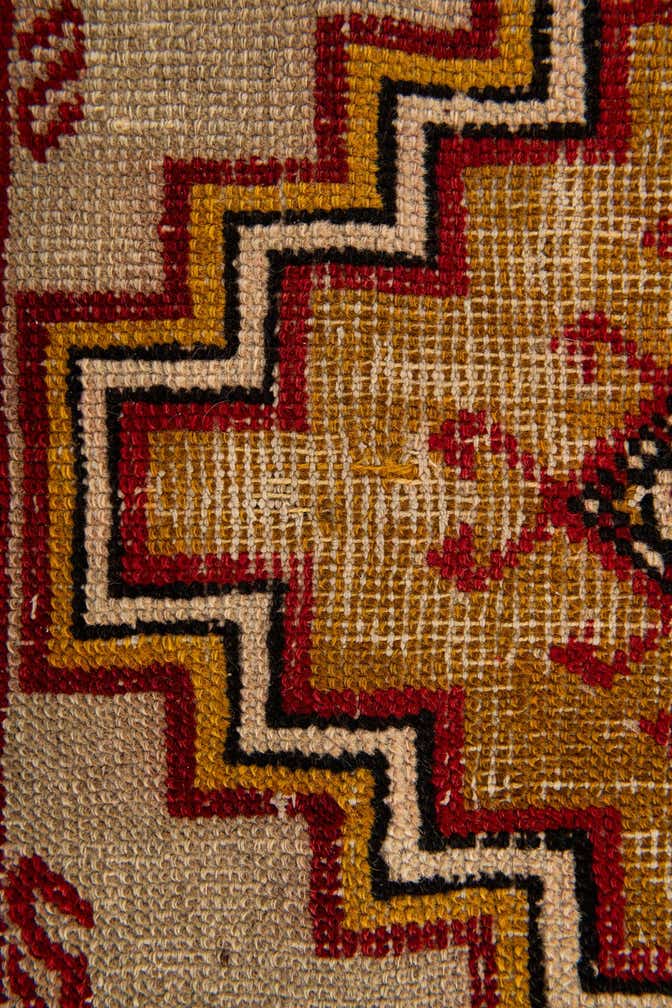 3' 4 x 5' 7 Hand Knotted Anatolian Wool Rug
