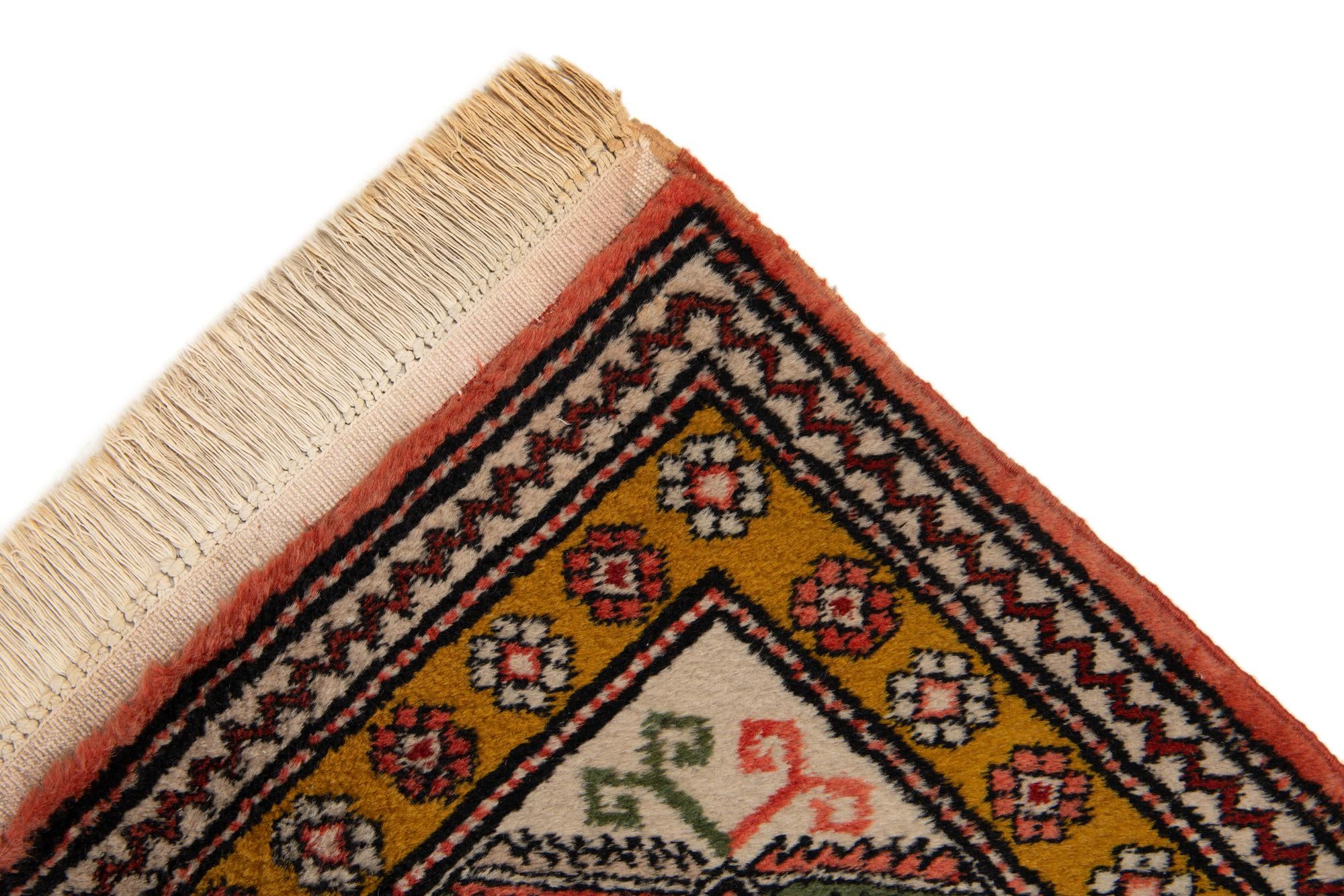 6' 11 x 10' 1 Hand Knotted Anatolian Wool Rug