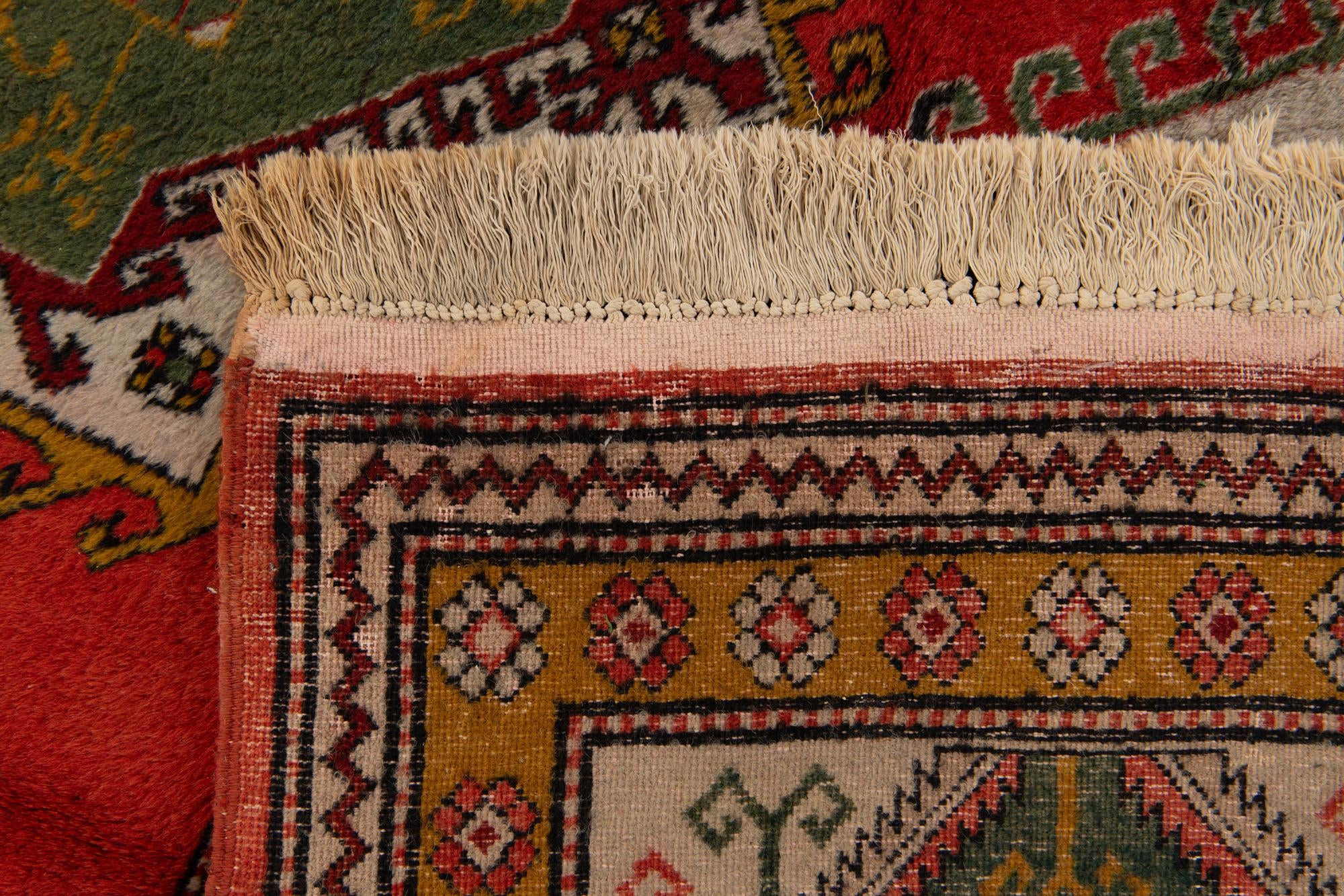 6' 11 x 10' 1 Hand Knotted Anatolian Wool Rug