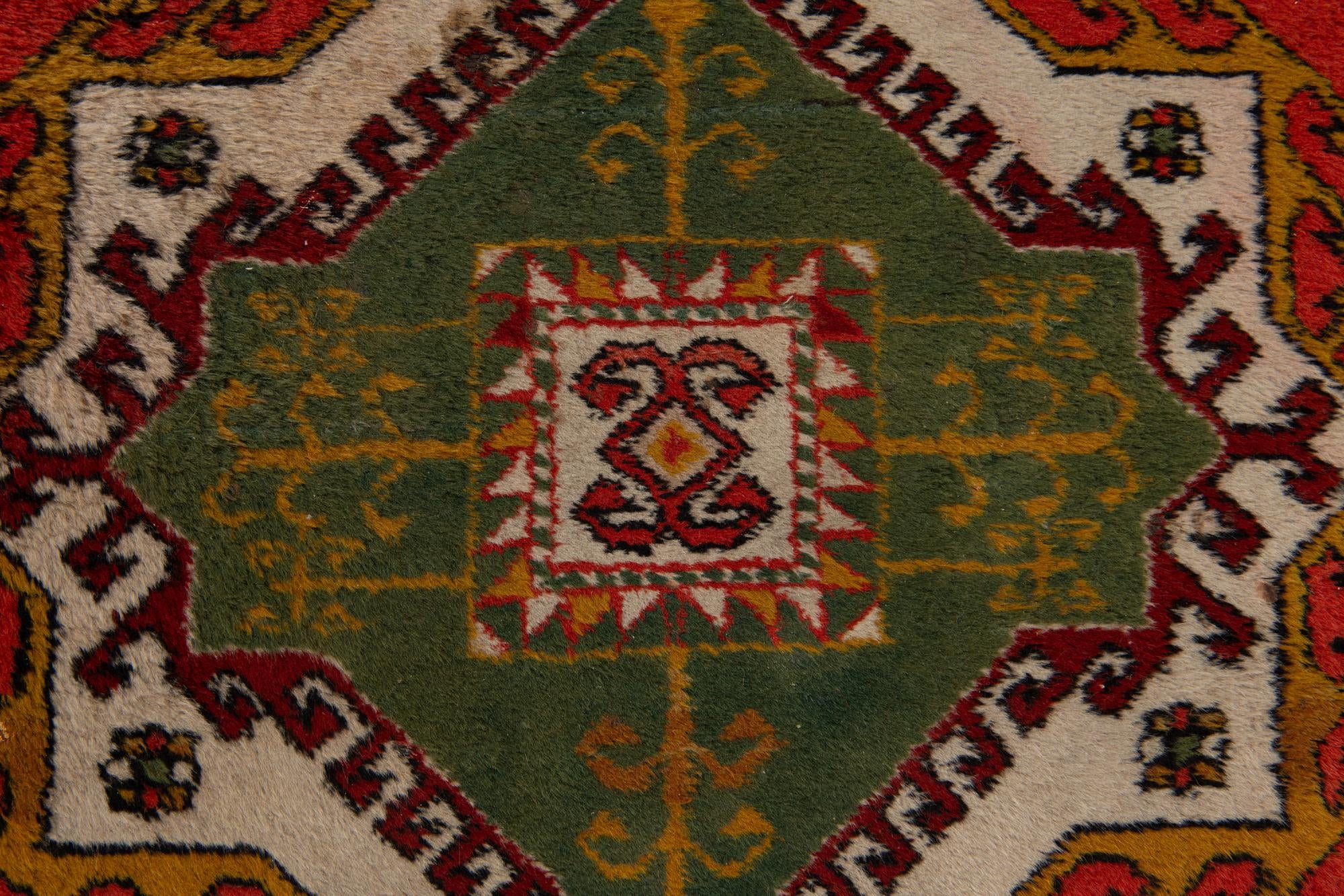 6' 11 x 10' 1 Hand Knotted Anatolian Wool Rug