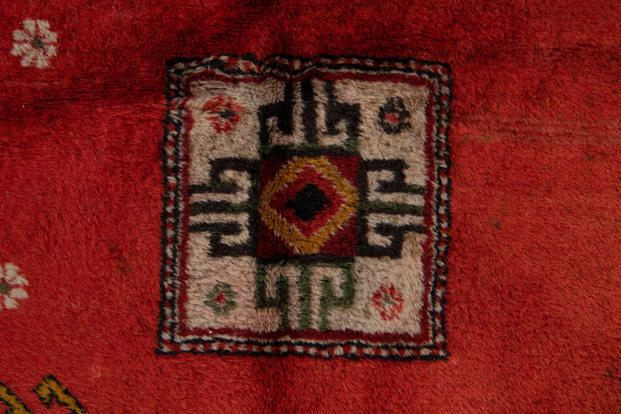 6' 11 x 10' 1 Hand Knotted Anatolian Wool Rug