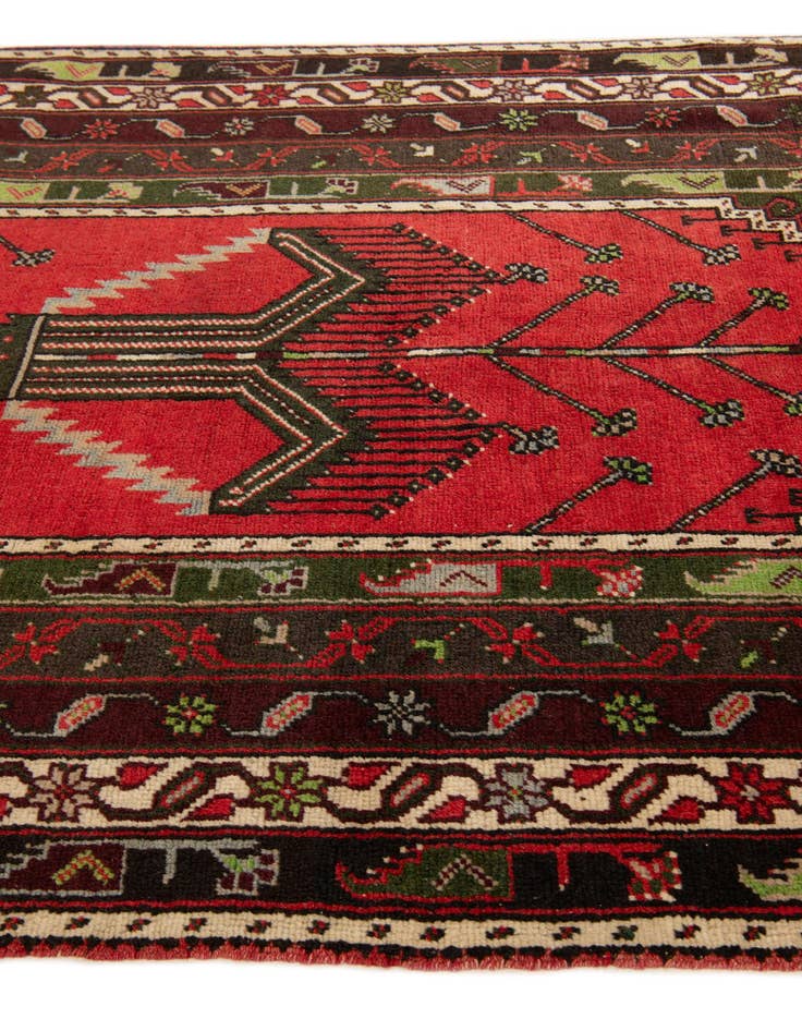 Detail image of 3' 9 x 6' 6 Hand Knotted Anatolian Wool Rug