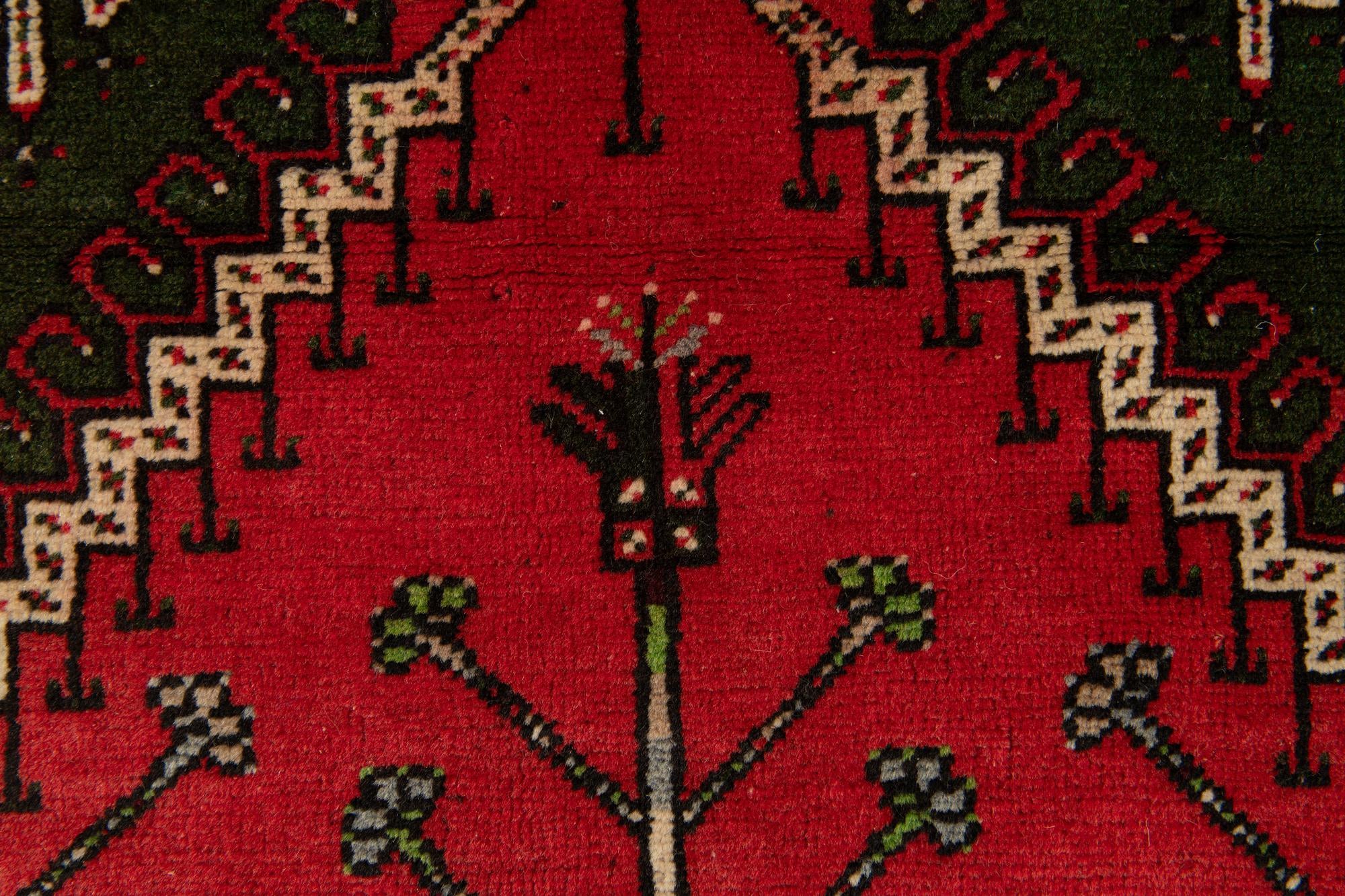 3' 9 x 6' 6 Hand Knotted Anatolian Wool Rug