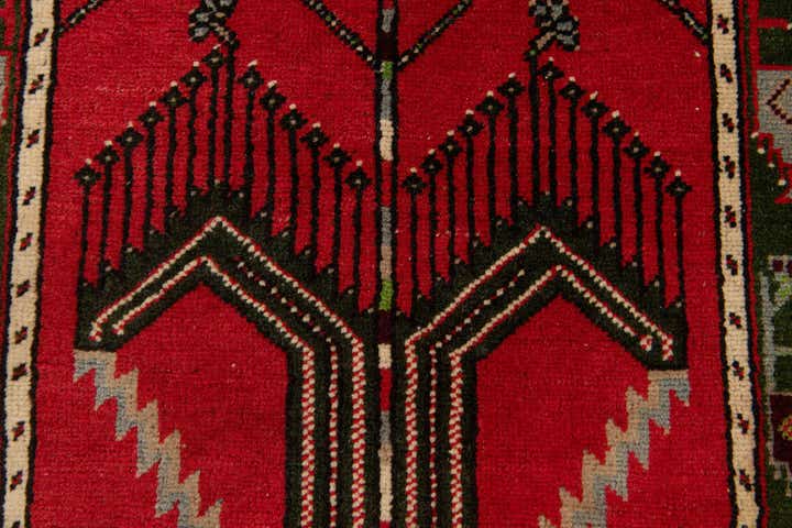 3' 9 x 6' 6 Hand Knotted Anatolian Wool Rug