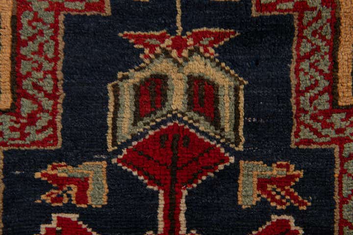 115cm x 215cm anudado a mano Anatolian Alfombra Oriental Lana