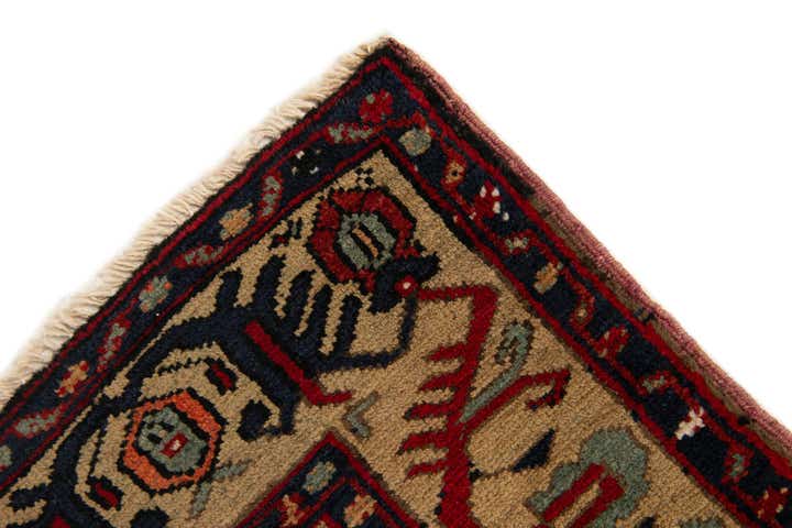 115cm x 215cm anudado a mano Anatolian Alfombra Oriental Lana