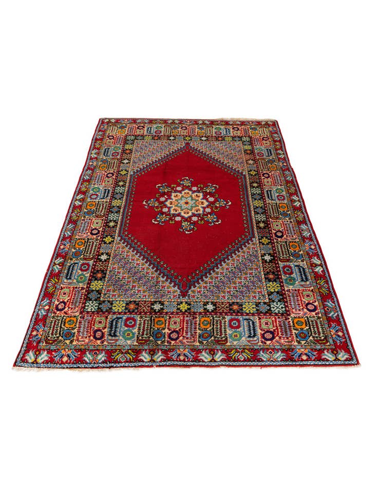 Detail image of 6' 6 x 9' 7 Hand Knotted Anatolian Wool Rug