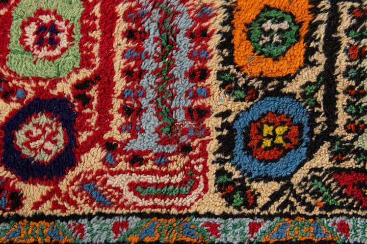 6' 6 x 9' 7 Hand Knotted Anatolian Wool Rug