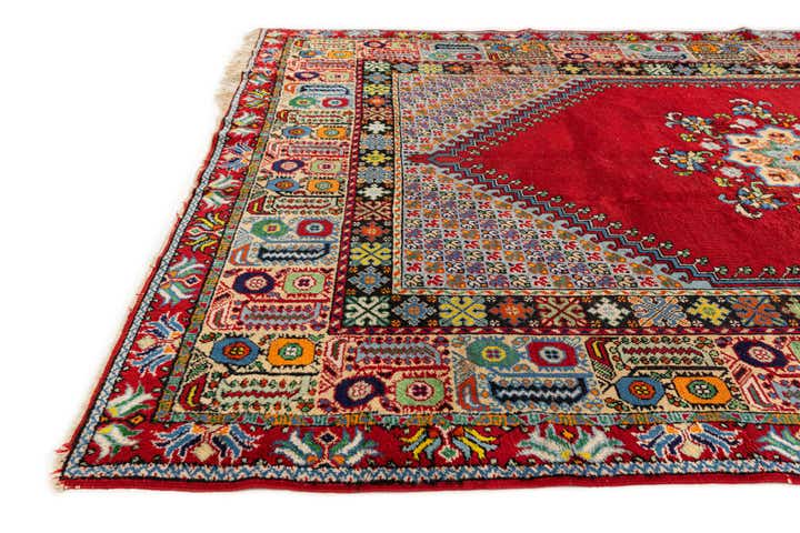 6' 6 x 9' 7 Hand Knotted Anatolian Wool Rug
