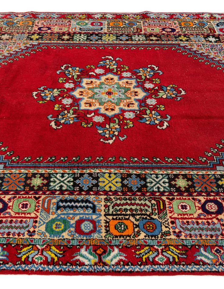 Detail image of 6' 6 x 9' 7  Hand Knotted Anatolian Wool Rug