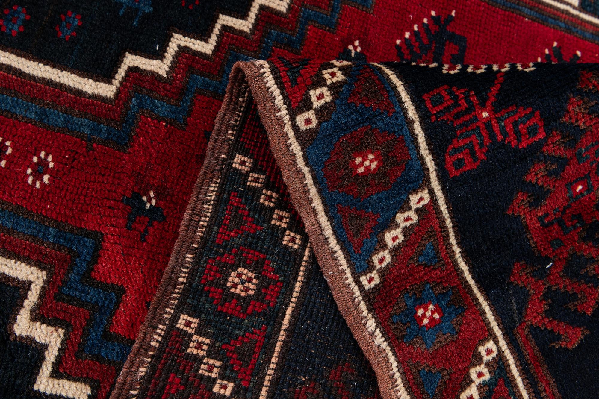 4' x 5' 11 Hand Knotted Anatolian Wool Rug
