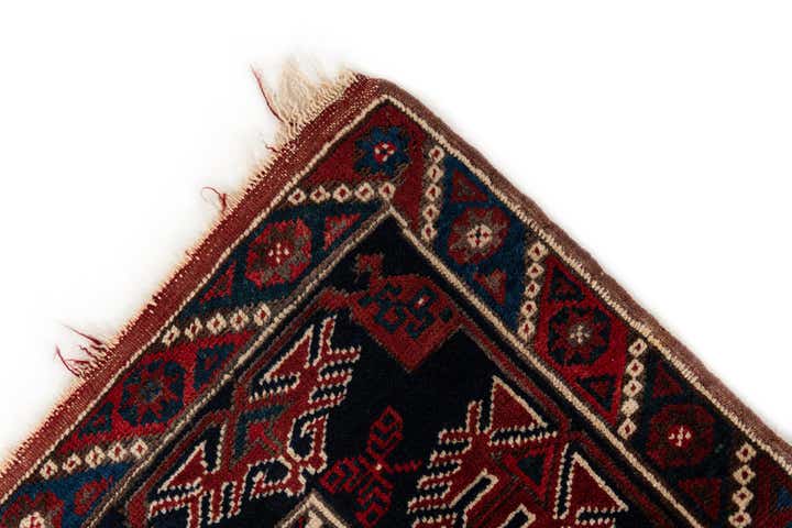 4' x 5' 11 Hand Knotted Anatolian Wool Rug