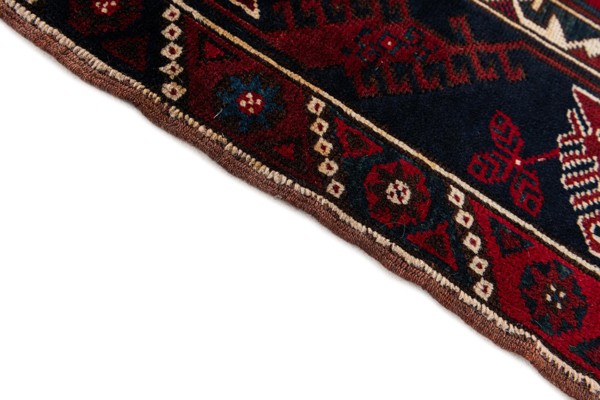 4' x 5' 11 Hand Knotted Anatolian Wool Rug