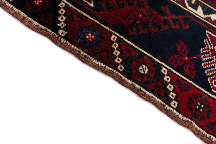 Detail image of 4' x 5' 11 Hand Knotted Anatolian Wool Rug