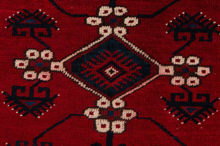 4' x 5' 11 Hand Knotted Anatolian Wool Rug