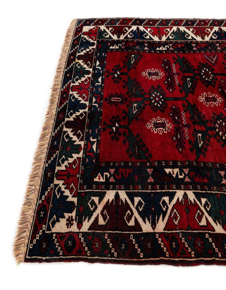 Detail image of 4' 5 x 7' 3 Hand Knotted Anatolian Wool Rug