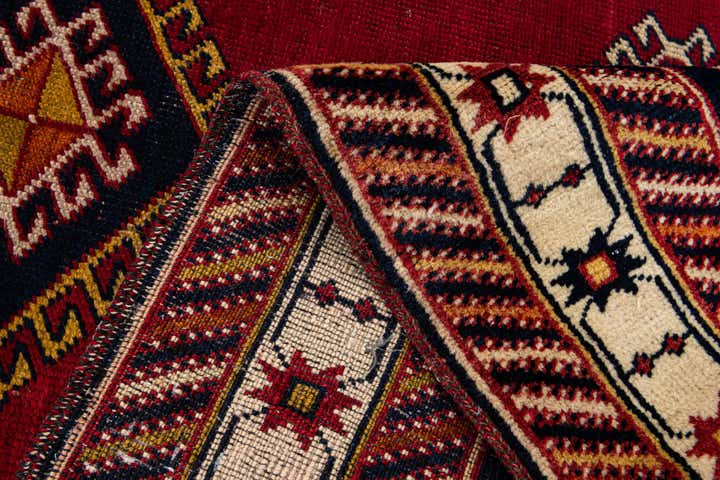 105cm x 190cm anudado a mano Anatolian Alfombra Lana