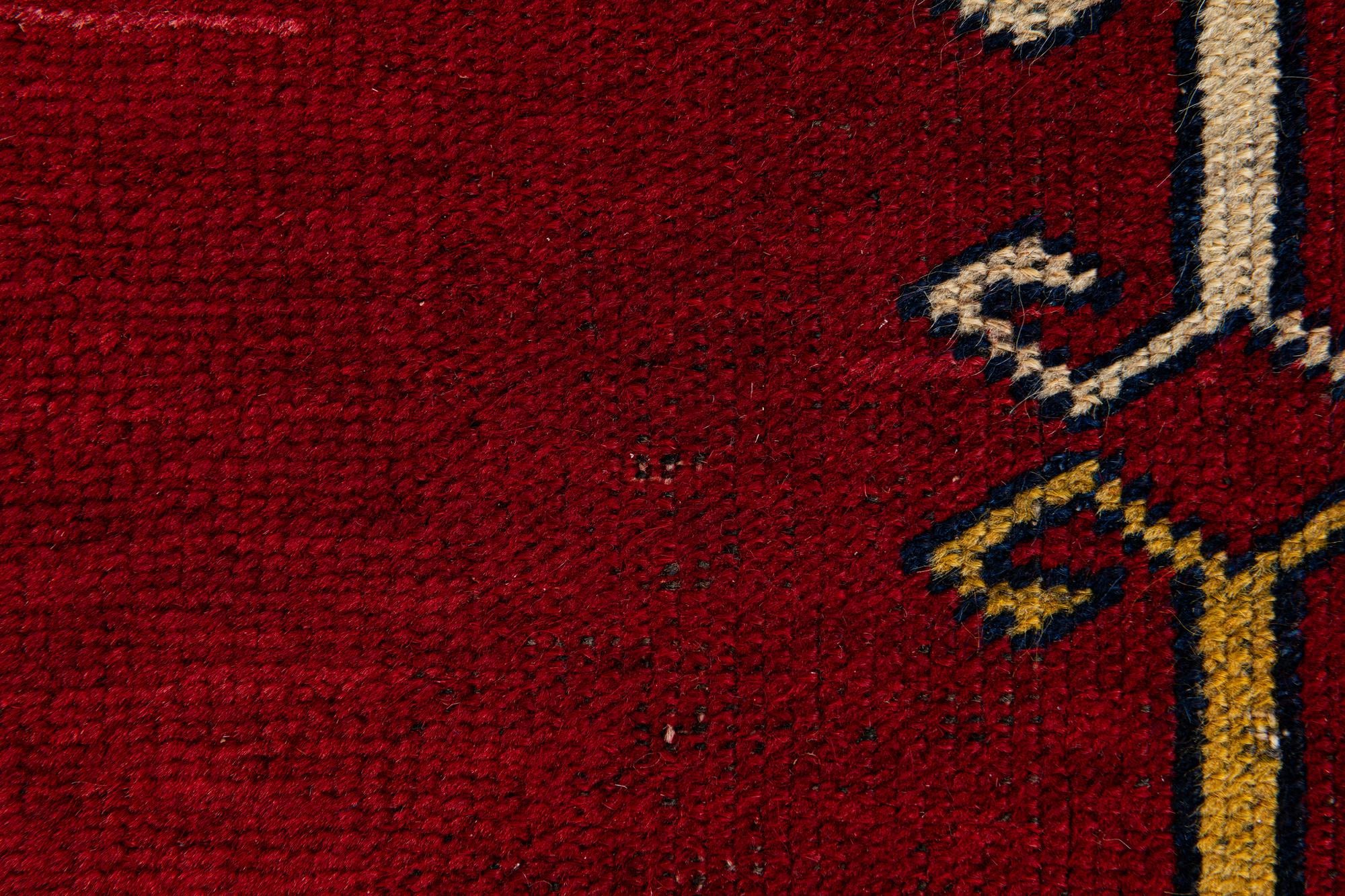 105cm x 190cm anudado a mano Anatolian Alfombra Lana