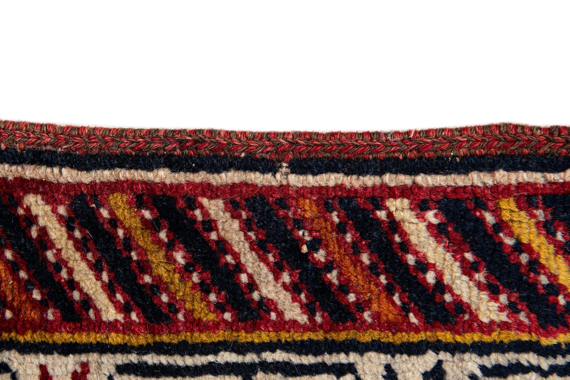 105cm x 190cm anudado a mano Anatolian Alfombra Lana