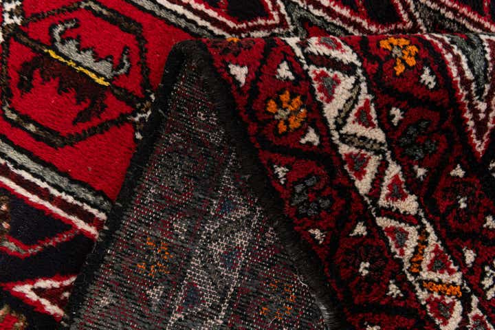 4' 1 x 6' 5 Hand Knotted Anatolian Oriental Wool Rug