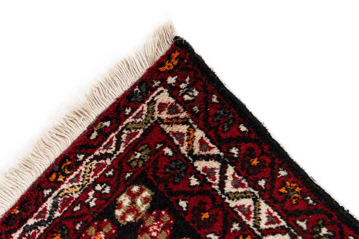 4' 1 x 6' 5 Hand Knotted Anatolian Oriental Wool Rug