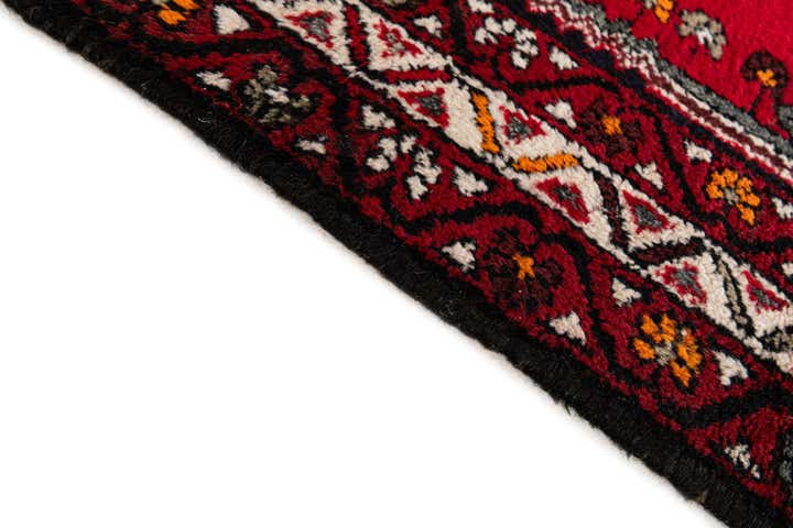 4' 1 x 6' 5 Hand Knotted Anatolian Oriental Wool Rug