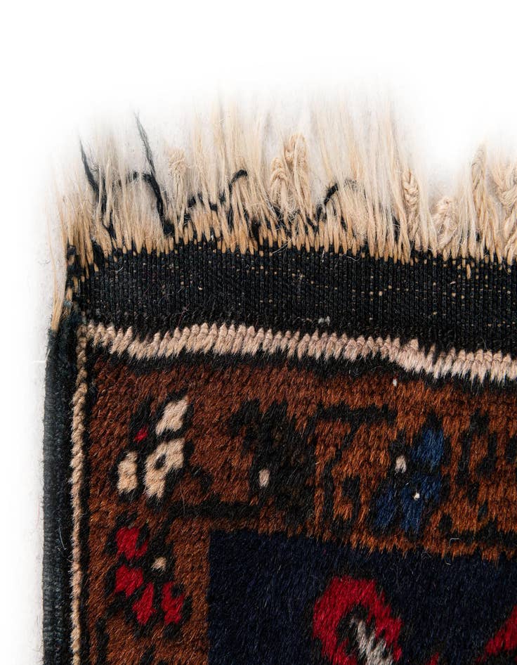 Detail image of 4' 2 x 7' 3  Hand Knotted Anatolian Wool Rug