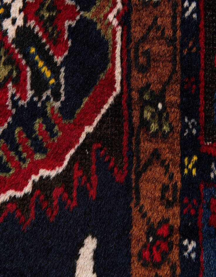 Detail image of 4' 2 x 7' 3  Hand Knotted Anatolian Wool Rug
