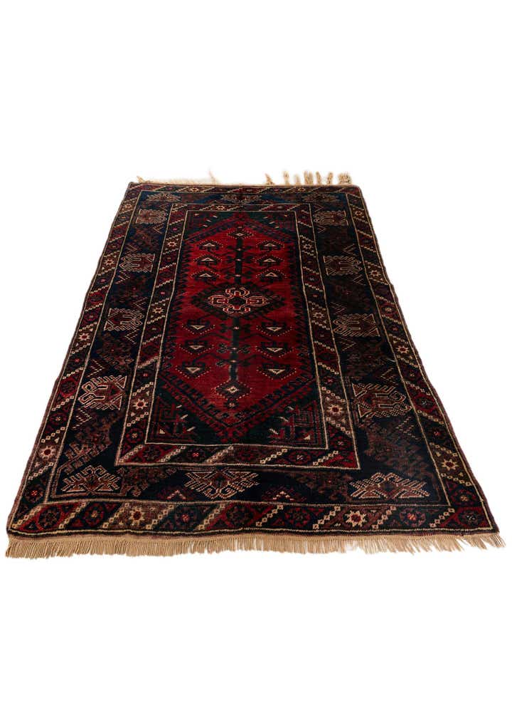 4' x 6' Hand Knotted Anatolian Wool Rug
