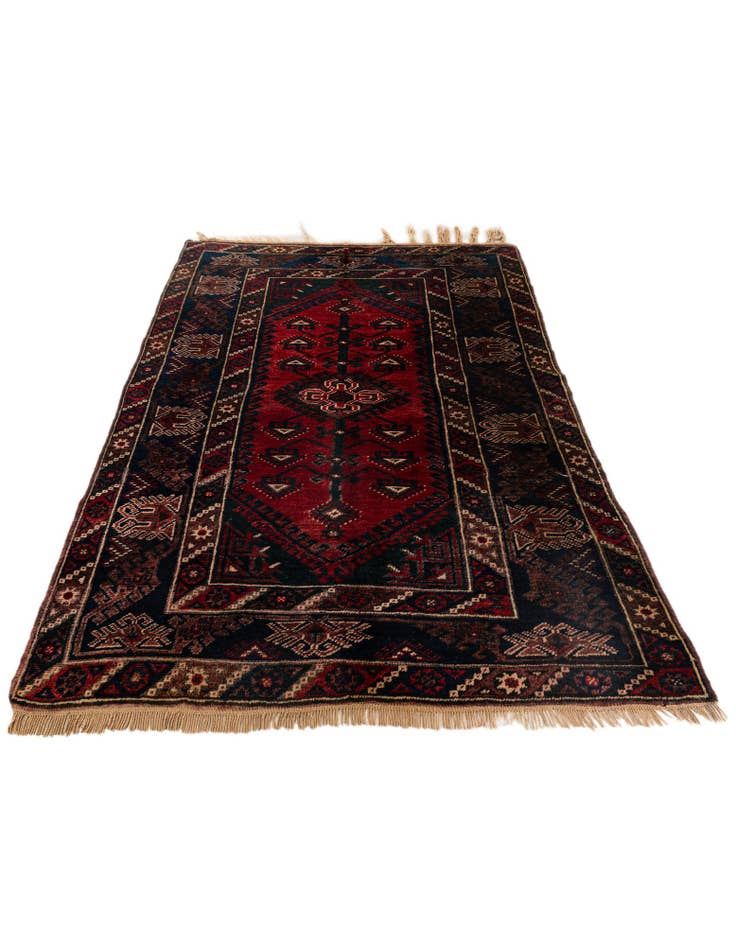 Detail image of 4' x 6' Hand Knotted Anatolian Wool Rug