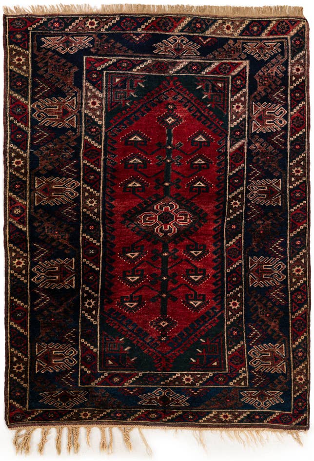 Detail image of 4' x 6' Hand Knotted Anatolian Wool Rug