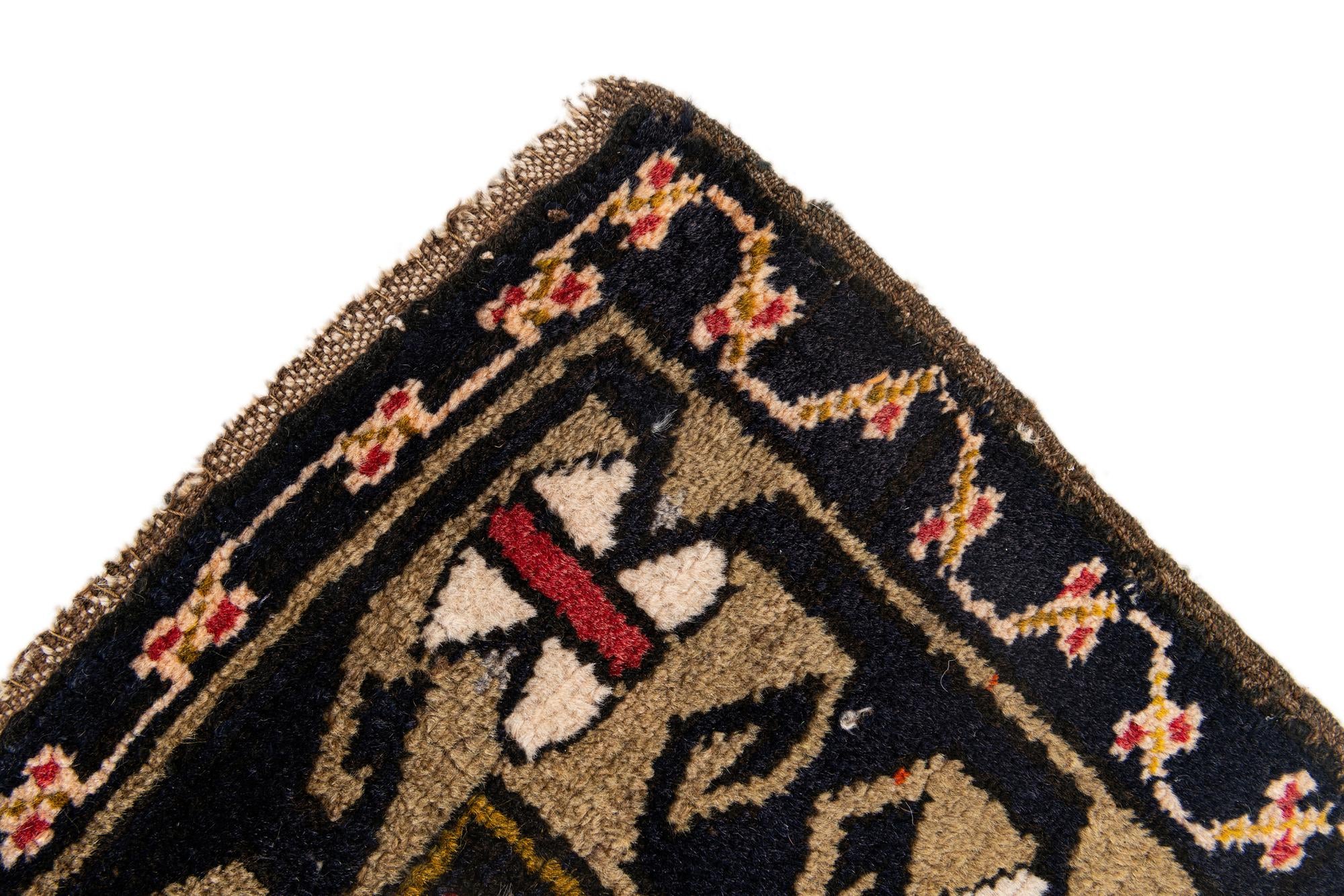 3' x 5' 2 Hand Knotted Anatolian Wool Rug