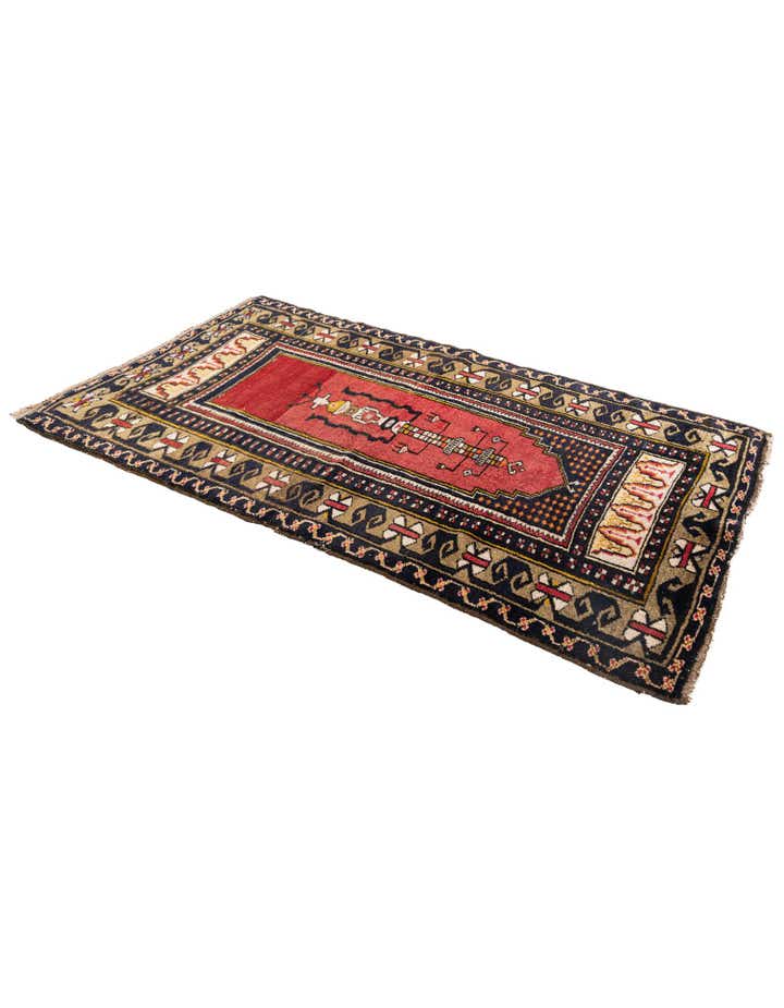 3' x 5' 2 Hand Knotted Anatolian Wool Rug