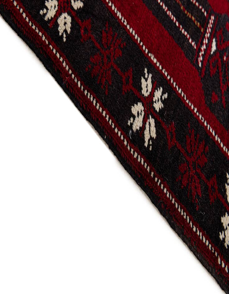 Detail image of 3' 1 x 4' 2 Hand Knotted Anatolian Wool Rug