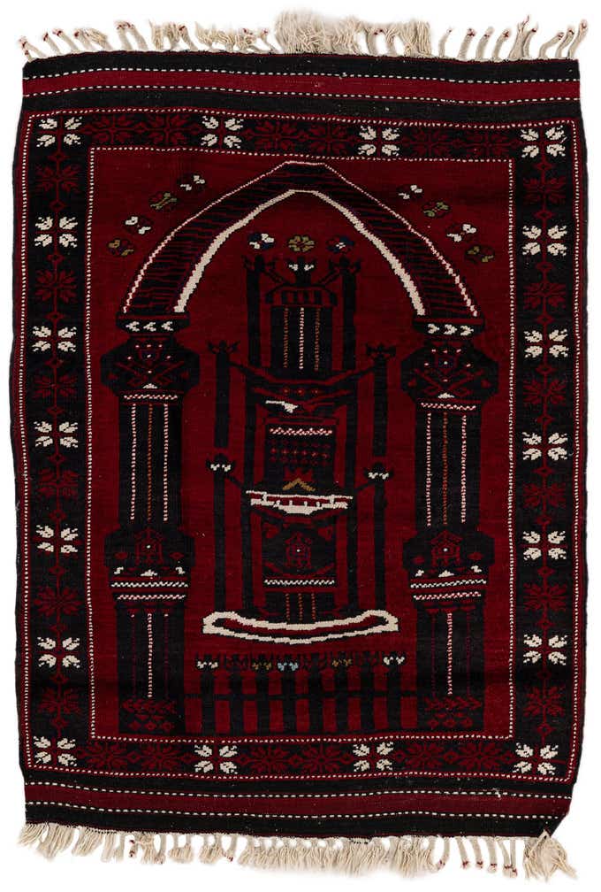 3' 1 x 4' 2 Hand Knotted Anatolian Wool Rug