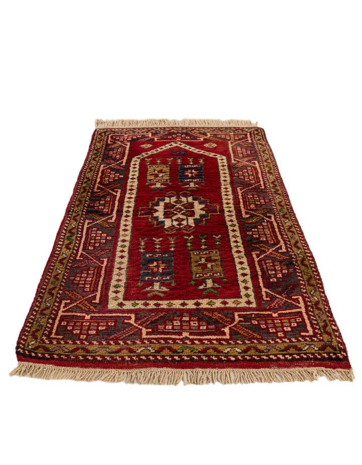 2' 8 x 4' 7 Hand Knotted Anatolian Wool Rug