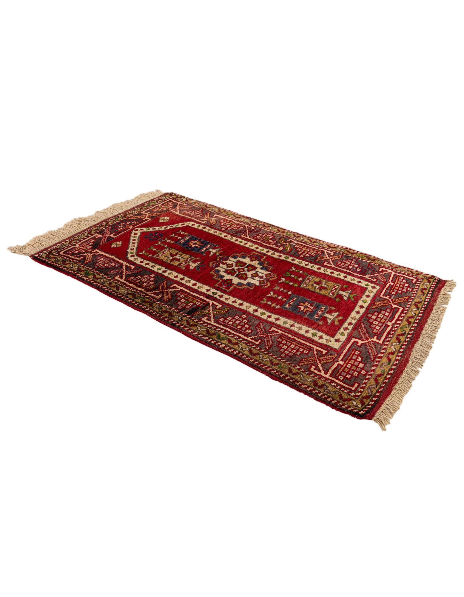 2' 8 x 4' 7 Hand Knotted Anatolian Wool Rug