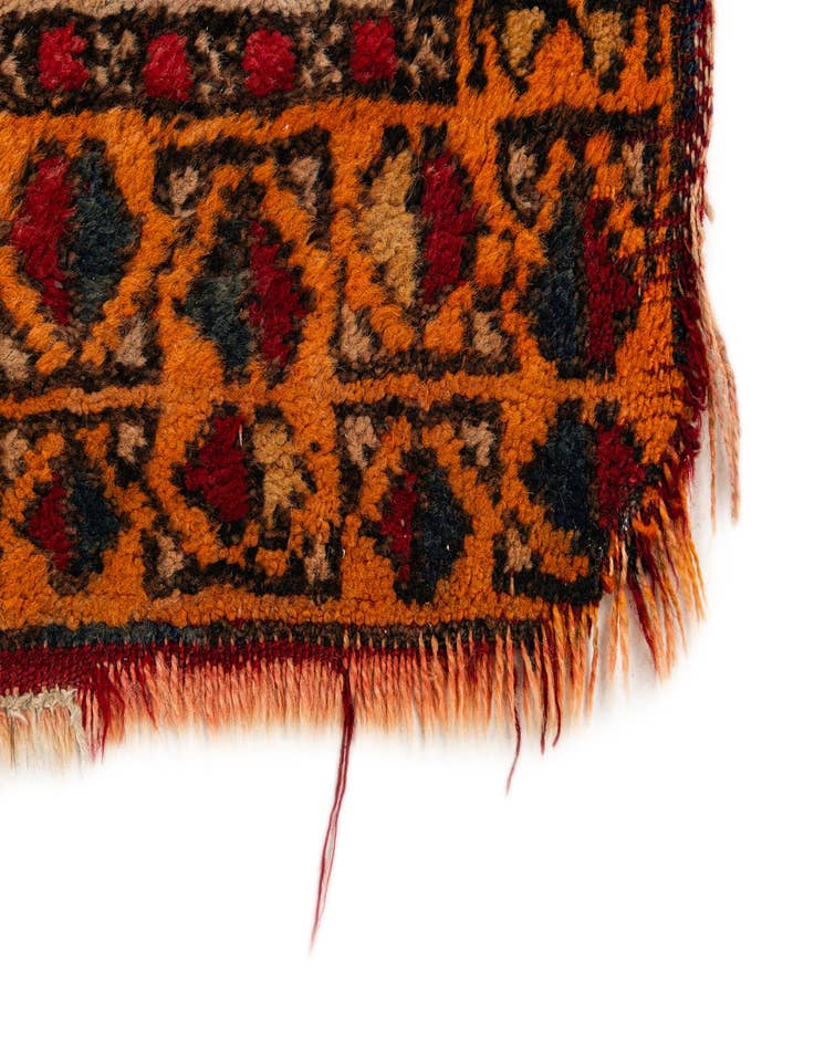 Detail image of 2' 10 x 4' 2  Hand Knotted Anatolian Wool Rug