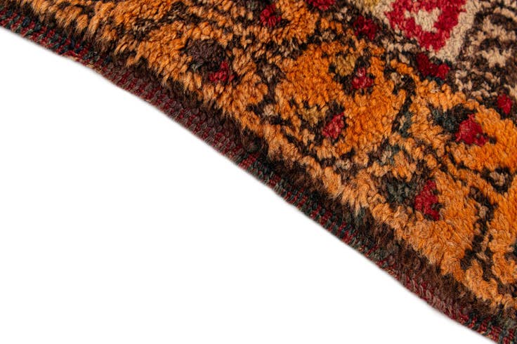 Detail image of 2' 10 x 4' 2 Hand Knotted Anatolian Wool Rug