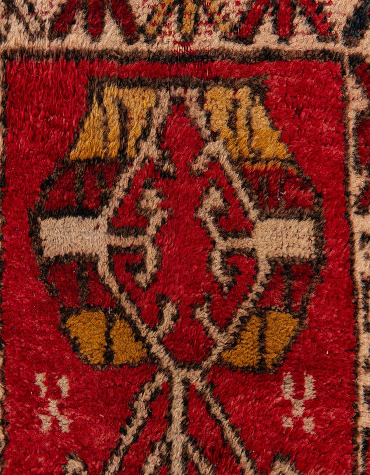 Detail image of 2' 10 x 4' 2  Hand Knotted Anatolian Wool Rug
