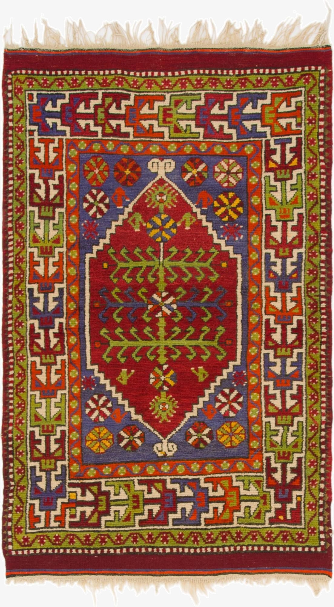 Primary image 3' x 5' 2  Hand Knotted Anatolian Wool Rug